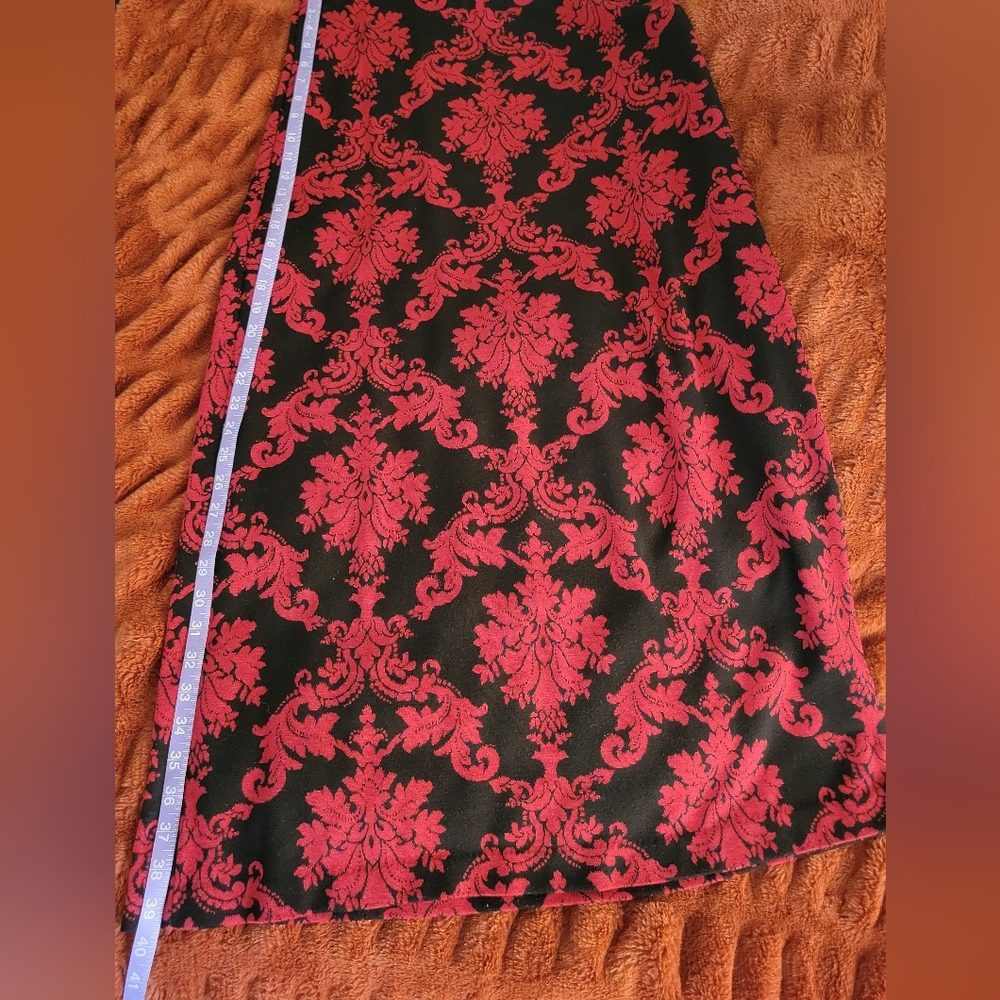 Eci New York Black And Red Skirt - Picture 5 of 6